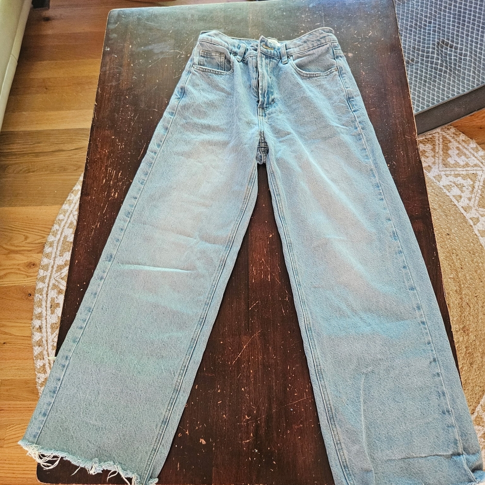 PacSun Light Blue Nora Wide Leg Jeans